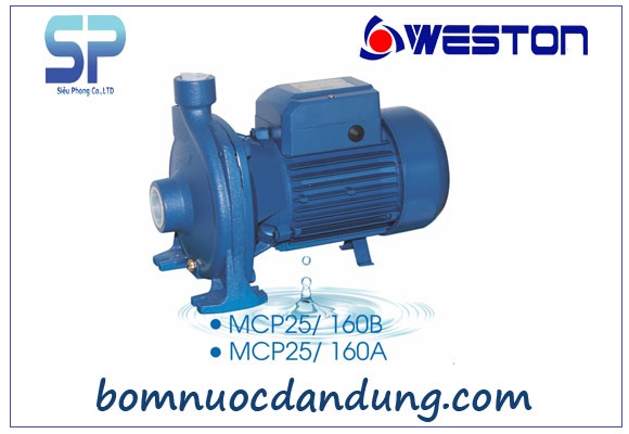 Máy bơm nước ly tâm Weston MCP-25/160A
