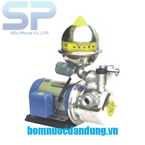 MÁY BƠM PHUN TĂNG ÁP VỎ NHÔM ĐẦU INOX LJA225-1.37 26