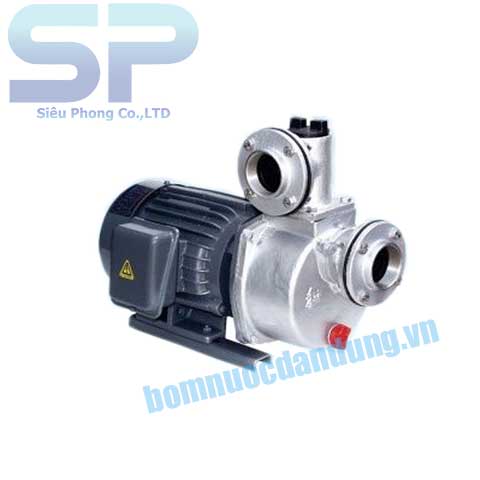 MÁY BƠM TỰ HÚT ĐẦU INOX HSS280-12.2 26 MÁY BƠM TỰ HÚT ĐẦU INOX HSS280-12.2 26