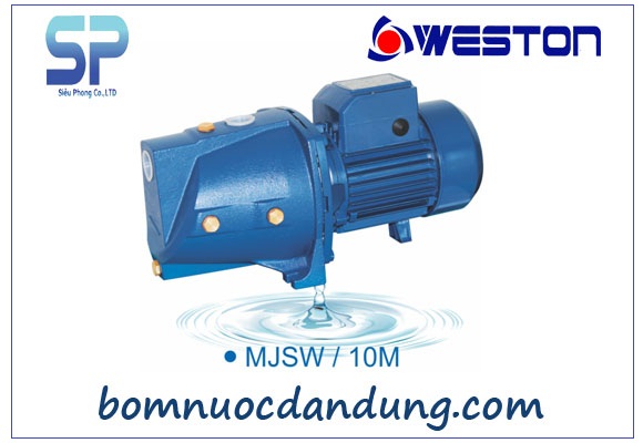Máy bơm tự mồi Weston đầu Jet MJSW/10M Máy bơm tự mồi Weston đầu Jet MJSW/10M